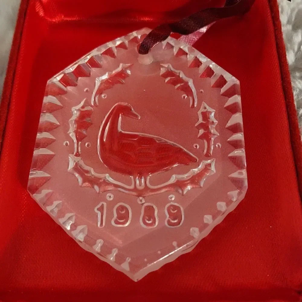 Vtg Waterford Crystal 12 Days of Christmas 
